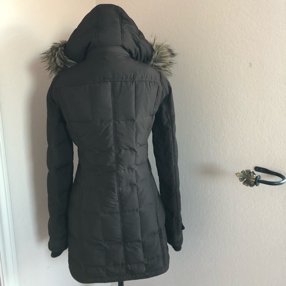 Abercrombie and Fitch Brown Parka - Picture 2 of 16